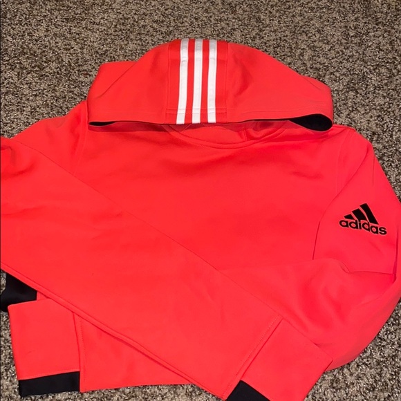 hot pink adidas hoodie